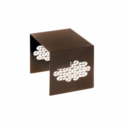 Подставка-куб для фуршета ажурная 190х150х150 мм бронза Luxstahl - интернет-магазин КленМаркет.ру