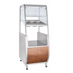 Прилавок для столовых приборов ПСПХ-70Т с хлебницей кашир. (21000801032) - интернет-магазин КленМаркет.ру