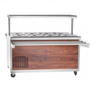 ПРИЛАВОК холодильный ПВВ(Н)-70ПМ-01-НШ передвижная кашир. (21000801127)