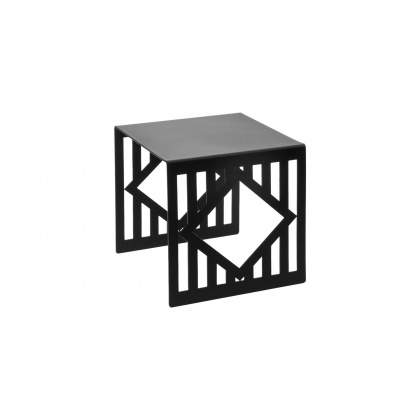 Подставка-куб Квадрат 130х130х130 мм черный Luxstahl - интернет-магазин КленМаркет.ру