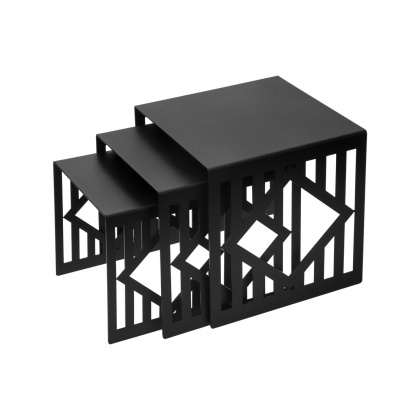 Подставка-куб Квадрат 150х150х150 мм черный Luxstahl - интернет-магазин КленМаркет.ру