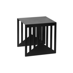 Подставка-куб Треугольник 170х170х170 мм черный Luxstahl - интернет-магазин КленМаркет.ру