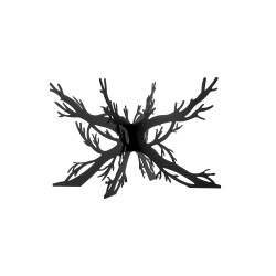 Подставка фуршетная Ветви 275х275х170 мм черный Luxstahl - интернет-магазин КленМаркет.ру