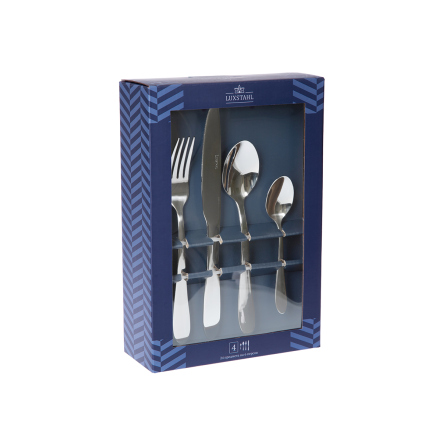 НАБОР столовых приборов ''Cremona'' 24 пр. Luxstahl