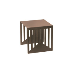 Подставка-куб Треугольник 130х130х130 мм бронза Luxstahl - интернет-магазин КленМаркет.ру
