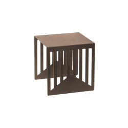 Подставка-куб Треугольник 150х150х150 мм бронза Luxstahl - интернет-магазин КленМаркет.ру