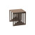 Подставка-куб Треугольник 150х150х150 мм бронза Luxstahl - интернет-магазин КленМаркет.ру