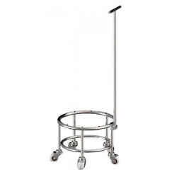 Тележка подкатная ТМП-40 для МПЛ-40 вся нерж. (41000000086) - интернет-магазин КленМаркет.ру