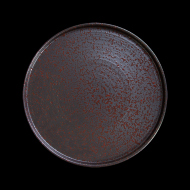 ТАРЕЛКА с бортом 10'' 260мм, черный