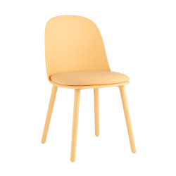 Стул пластиковый полумягкий «Фризелла, пластик» - интернет-магазин КленМаркет.ру