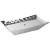 БЛЮДО прямоугольное для морепродуктов 570х340х130мм с дренажом нерж. ''Luxstahl'' - интернет-магазин КленМаркет.ру