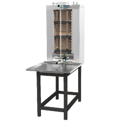 Аппарат для приготовления шаурмы на углях ШУ-3 592*969*1554 - интернет-магазин КленМаркет.ру