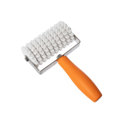 ВАЛИК 120мм с шипами, нерж [RFD12/CP] - интернет-магазин КленМаркет.ру