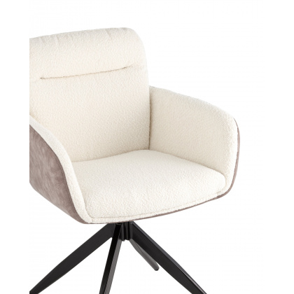 Стул-кресло «Виета вращающийся» с мягким сиденьем (окрашенный металлокаркас) - интернет-магазин КленМаркет.ру