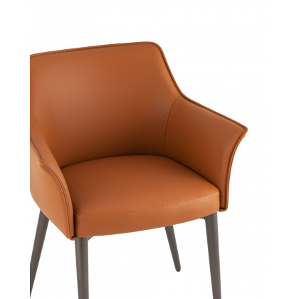 Стул-кресло «Флан» с мягким сиденьем (окрашенный металлокаркас) - интернет-магазин КленМаркет.ру
