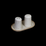 НАБОР ДЛЯ СПЕЦИЙ 2 пр. на подставке, бежевый  НАБОР ДЛЯ СПЕЦИЙ 2 пр. на подставке, бежевый