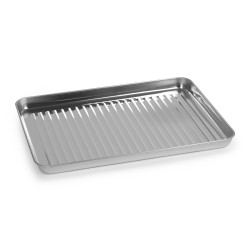 ЛОТОК с рифленым дном 405х305х25 мм нерж.[RGS-PF1915] - интернет-магазин КленМаркет.ру
