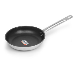 СКОВОРОДА d=300/50 нерж антиприг. покрытие, тройное дно, ИНДУКЦИЯ, LUXSTAHL[C24131] - интернет-магазин КленМаркет.ру