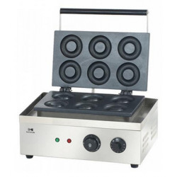 ВАФЕЛЬНИЦА ДЛЯ ПОНЧИКОВ HURAKAN HKN-GES6D - интернет-магазин КленМаркет.ру