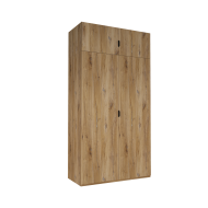 Шкаф для одежды двухдверный с антресолью