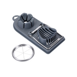 ЯЙЦЕРЕЗКА двойная 19х8,5см цвет в ассорт. [93-AC-SL-03] - интернет-магазин КленМаркет.ру