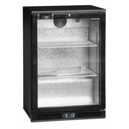 Шкаф холодильный со стеклом TEFCOLD DB126H барный черный - интернет-магазин КленМаркет.ру