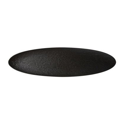БЛЮДО овальное 17'' 430х115мм, черный 