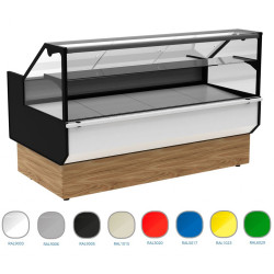 Витрина холодильная GC95 SL 1,5-1 KombiLux / INOX (ВХСн-1,5 Carboma GC95) - интернет-магазин КленМаркет.ру