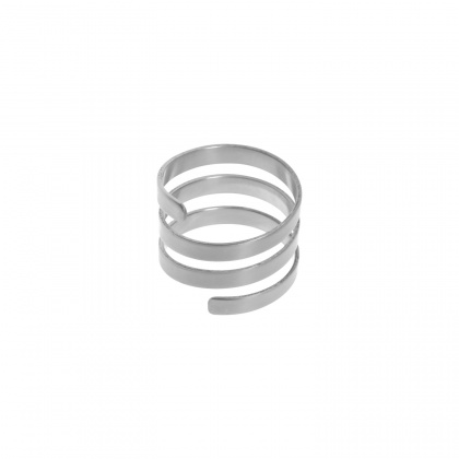 Кольцо для салфеток Спираль d4см, h3,5см нерж Luxstahl - интернет-магазин КленМаркет.ру
