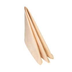 САЛФЕТКА 45х45см САТЕН бежевый гладь (цвет 56) - интернет-магазин КленМаркет.ру