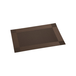 САЛФЕТКА сервировочная 30х45см темно-коричневый ПВХ [93-DE-PM-01-03] - интернет-магазин КленМаркет.ру
