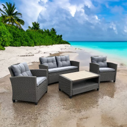 Комплект мебели «Симилан-2» из искусственного ротанга - интернет-магазин КленМаркет.ру