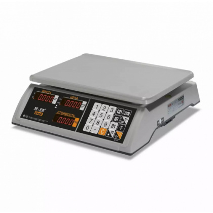 ВЕСЫ торговые Mertech 327 AC-15.2 Ceed LED Белые - интернет-магазин КленМаркет.ру