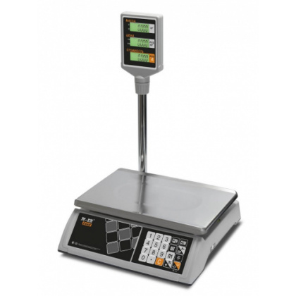 ВЕСЫ торговые Mertech 327 ACP-15.2 Ceed LCD Белые - интернет-магазин КленМаркет.ру