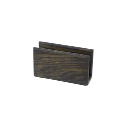 САЛФЕТНИЦА прямоугольная 150х90мм дуб, цвет угольный - интернет-магазин КленМаркет.ру