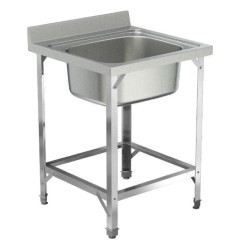 ВАННА моечная Luxstahl ВМ1 6/6/8.5 без фартука (315 509) - интернет-магазин КленМаркет.ру