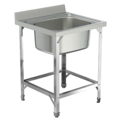 ВАННА моечная Luxstahl ВМ1 6/7/8.5 без фартука (315 511) - интернет-магазин КленМаркет.ру