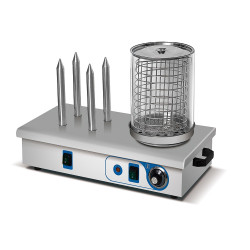 Аппарат для хот догов ROSSO HHD-04 - интернет-магазин КленМаркет.ру