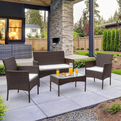 Комплект мебели «Кайсери» из искусственного ротанга - интернет-магазин КленМаркет.ру