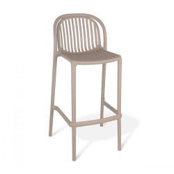 Стул барный пластиковый SHT-S182-1 с жестким сиденьем - интернет-магазин КленМаркет.ру