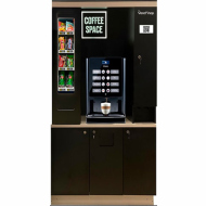 КОФЕЙНЯ САМООБСЛУЖИВАНИЯ COFFEE SPACE С МОДУЛЕМ ДЛЯ СНЕКОВ SNACK BOX с выкатным модулем (БЕЗ КОФЕМАШИНЫ)