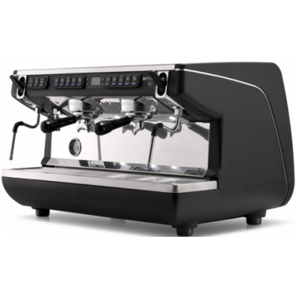 Кофемашина рожковая автомат Nuova Simonelli APPIA life XT 2gr 220V black+high groups+ economizer + PID (250129) - интернет-магазин КленМаркет.ру