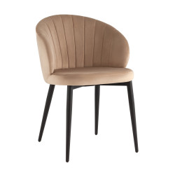 Стул-полукресло «Ливаро» с мягким сиденьем (окрашенный каркас) - интернет-магазин КленМаркет.ру