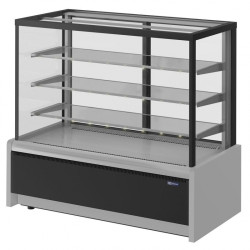 Витрина кондитерская KAYMAN K-ВК-900 Квадро серебро - интернет-магазин КленМаркет.ру