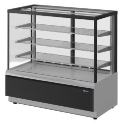 Витрина кондитерская KAYMAN K-ВК-900 люкс Квадро серебро - интернет-магазин КленМаркет.ру