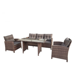 Комплект мебели «Самуи-2» из искусственного ротанга - интернет-магазин КленМаркет.ру
