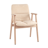 Стул-кресло «Филат» с мягким сиденьем (деревянный каркас)