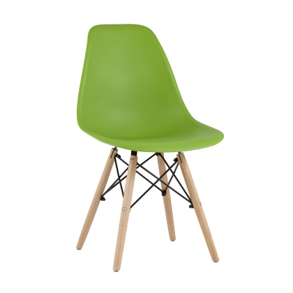 Стул пластиковый «Eames» с жестким сиденьем (разобранный каркас, продажа упаковкой 4 шт./уп) - интернет-магазин КленМаркет.ру