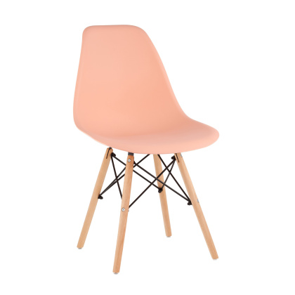 Стул пластиковый «Eames» с жестким сиденьем (разобранный каркас, продажа упаковкой 4 шт./уп) - интернет-магазин КленМаркет.ру