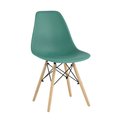 Стул пластиковый «Eames» с жестким сиденьем (разобранный каркас, продажа упаковкой 4 шт./уп) - интернет-магазин КленМаркет.ру